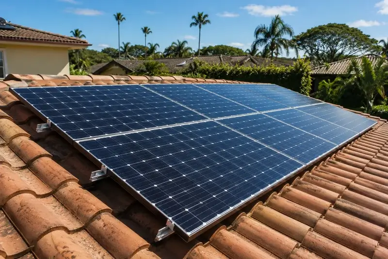 Installation de panneaux solaires à Distré